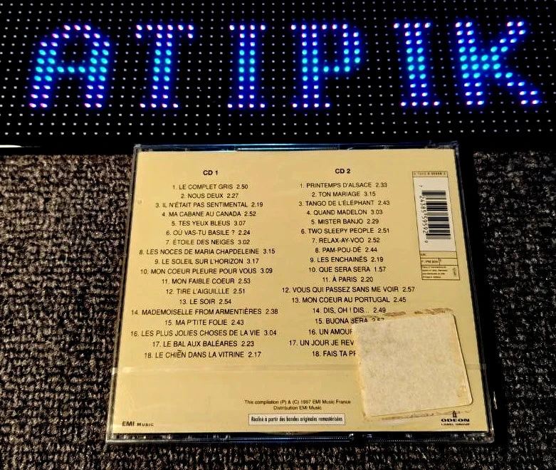 Line Renaud - 2CD Neuf Scellé - 36 Hits Remasterisés - Réeditions Pathé 🎊🌺 – photo 2